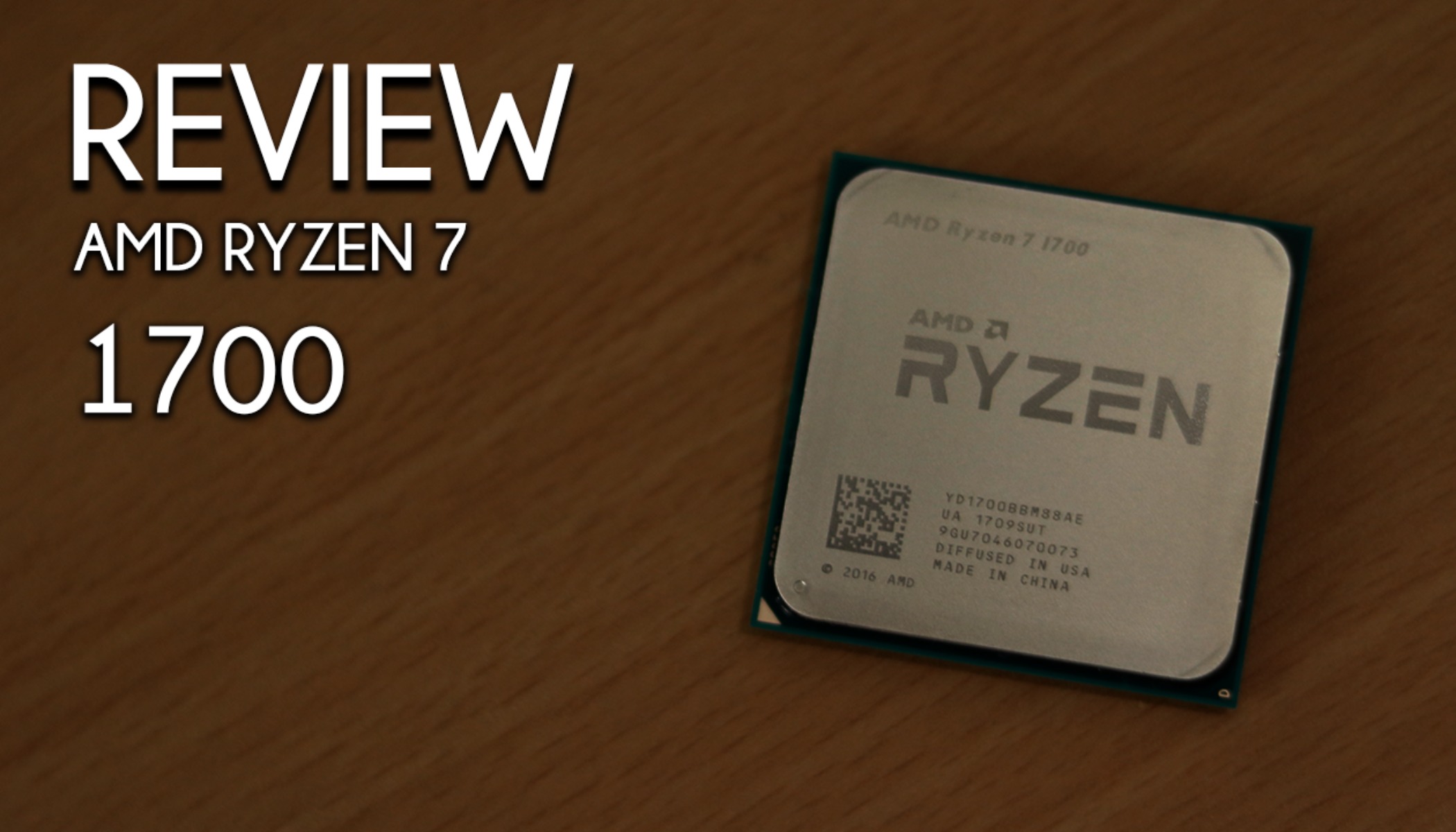 پردازنده AMD Ryzen 7 1700